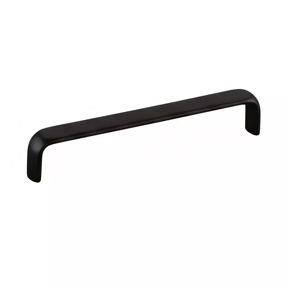 Paras ROLEX Cabinet Handle 160 mm Size Steel Material Black Matt Finish, 1547