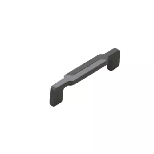Altitude Cabinet Handle Size 96 mm Metal Body in PVD Black Finish for Home & Office Furniture, 6040
