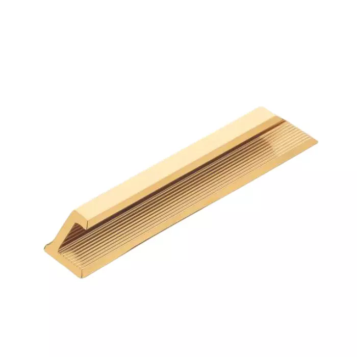 Altitude Wardrobe Handle Size 288 mm Metal Body PVD Gold Finish for Home & Office Furniture, P-035