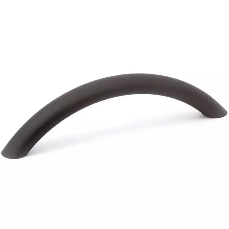 RS PRO Handle Aluminium Matt 227 mm 25 mm 57 mm Black, 199083 (Pack of 2 Pcs)