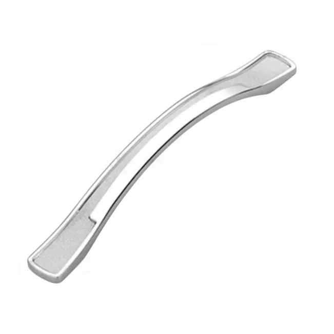 Paras LOOPER Cabinet Handle 224 mm Hole to Hole Distance Zinc Material Sparkle C.P Finish, 1410