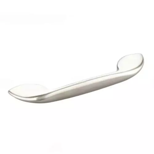 Paras POLO MARSHAL Cabinet Handle 96 mm Hole to Hole Distance Zinc Material Silver Satin (S.S) Finish, 1415