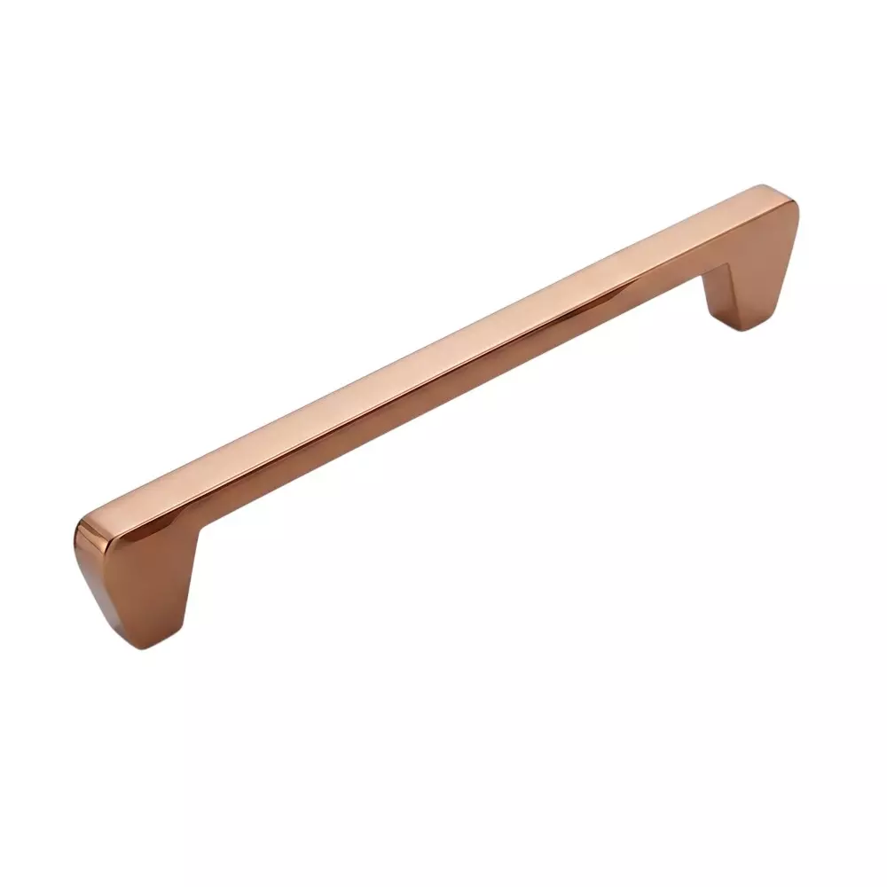 Paras TRIANGLE LEG Cabinet Handle 224 mm Size Steel Material PVD Rosegold Finish, 1523