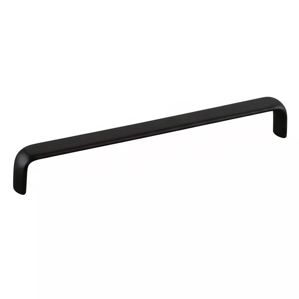 Paras ROLEX Cabinet Handle 224 mm Size Steel Material Black Matt Finish, 1547