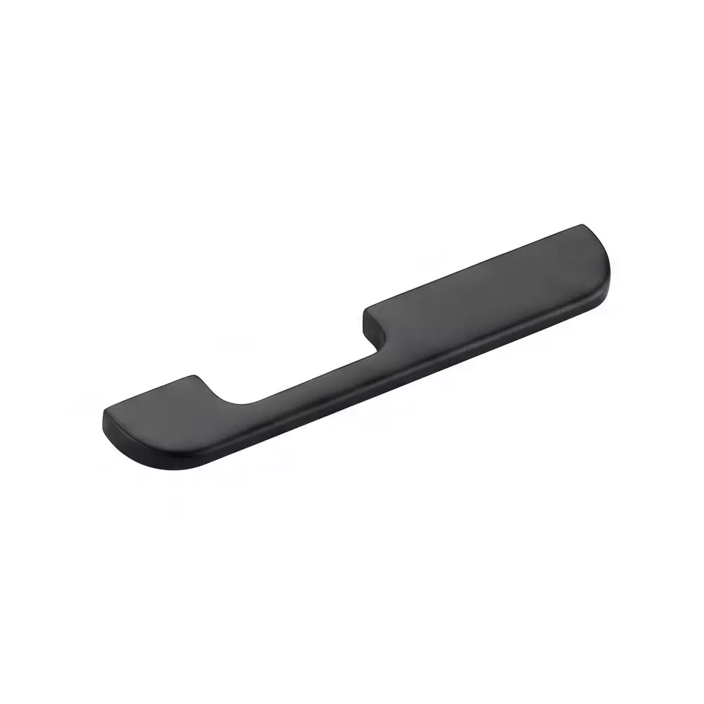Paras RADO Cabinet Handle 128 mm Size Aluminium Material Black Matt Finish, 1557