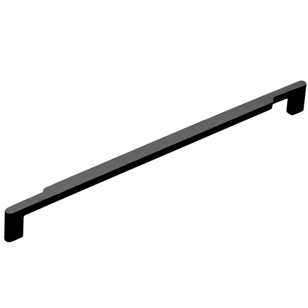 Paras CROSS CUT Cabinet Handle 288 mm Size Steel Material Black Matt Finish, 1567