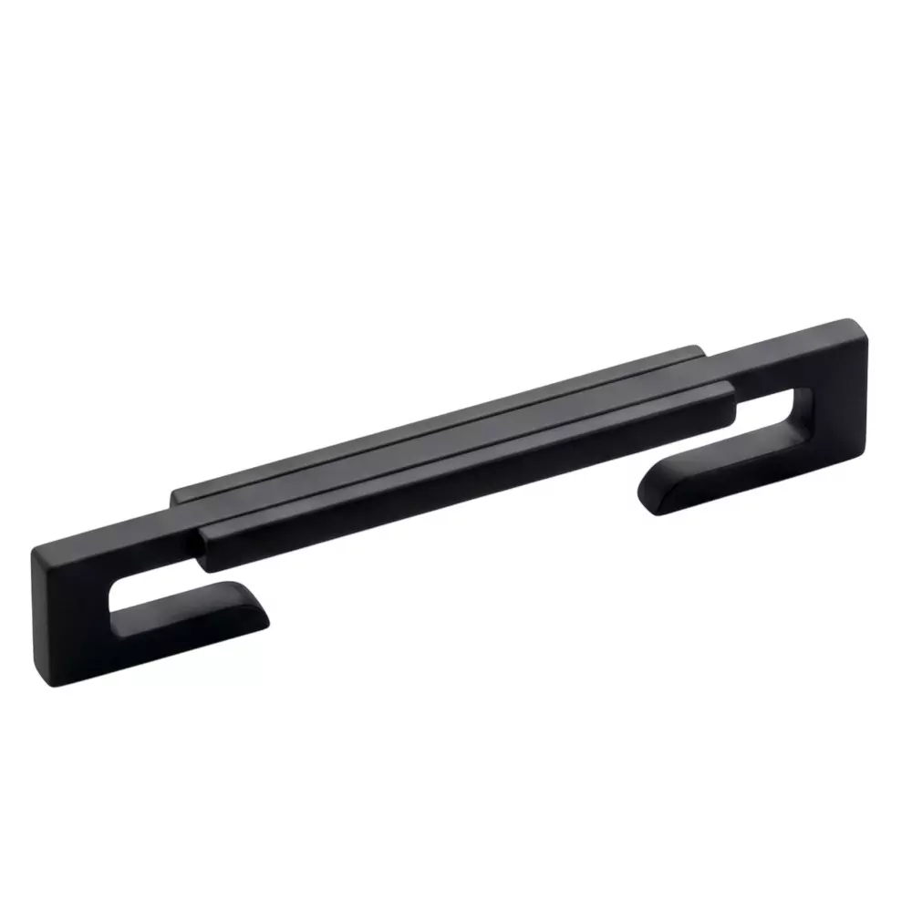 Paras SENSE Cabinet Handle 288 mm Size Aluminium Material Black Matt + Black Finish, 1568