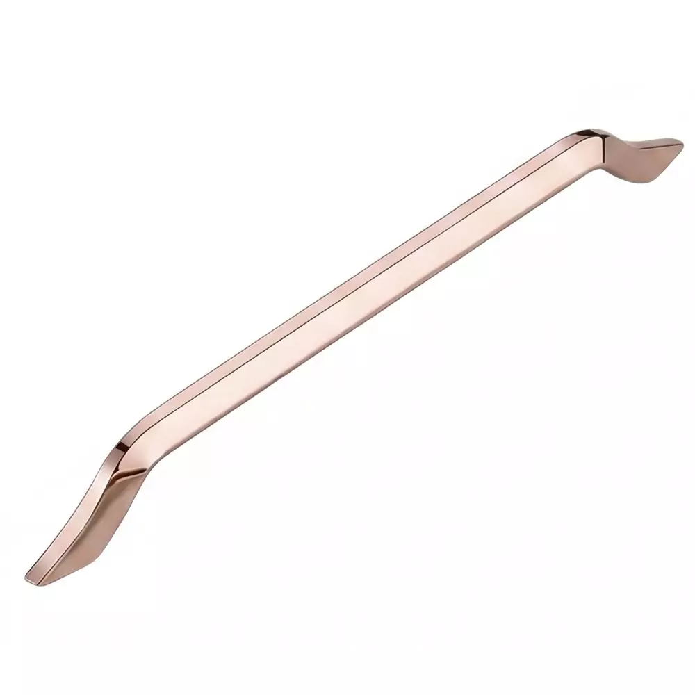 Paras WAVE Cabinet Handle 160 mm Size Steel Material PVD Rosegold Finish, 1574