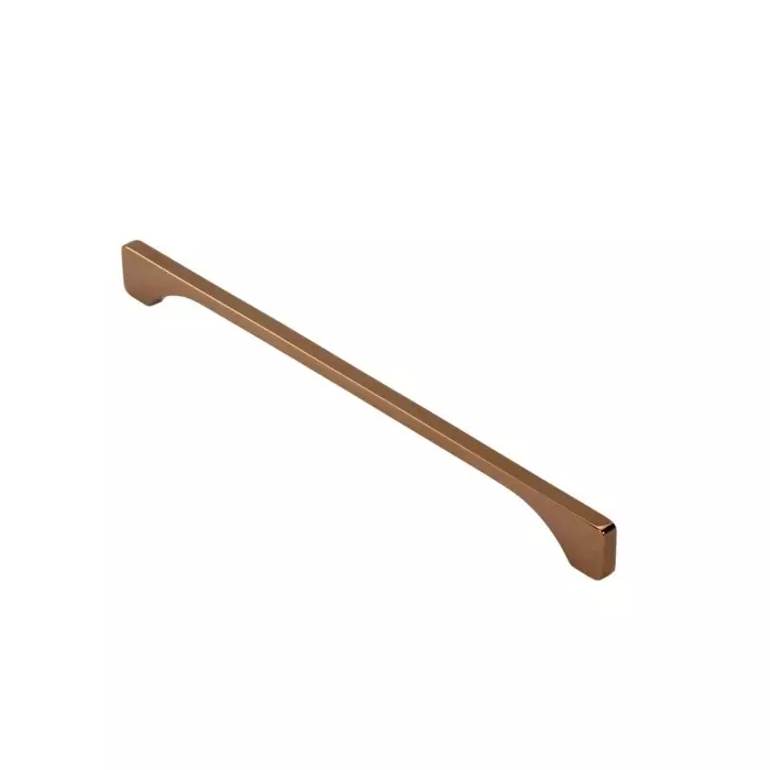 Hafele Drawer Handle Aeries Series 320 mm Hole Spacing Brass Material Rose Gold Finish, 100.05.022