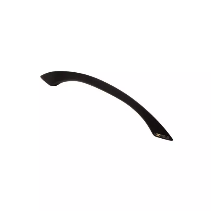 Hafele Drawer Handle Aeries Series 160 mm Hole Spacing Brass Material Matt Black Finish, 100.05.121