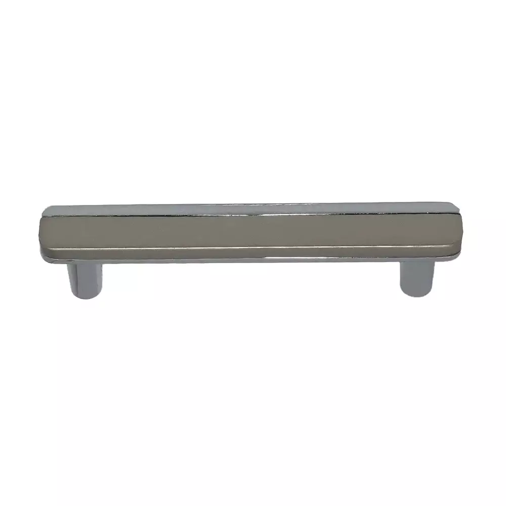 Magmus Cabinet Handle MHR-178 96 mm (3.77 inch) Zinc Chrome Polish, 96107178.132