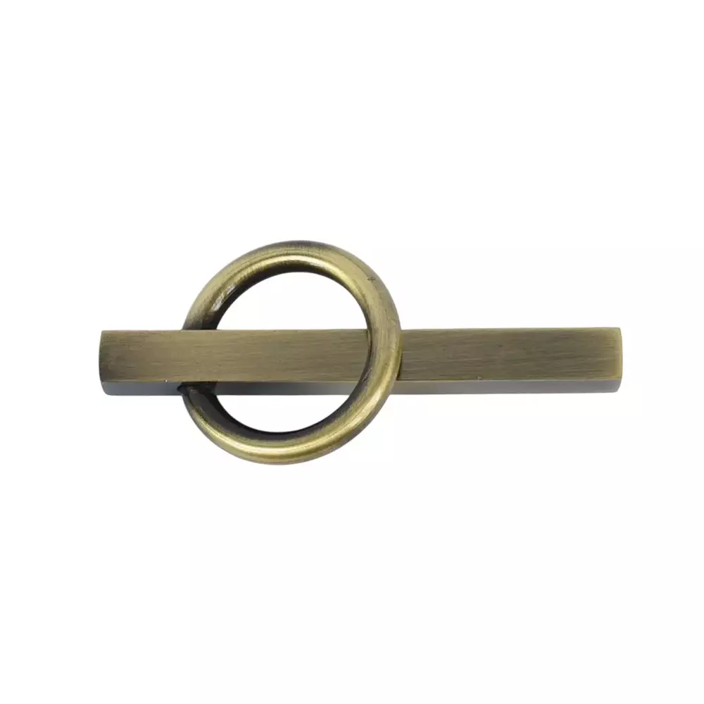 Decorio S.S. Knob 75 mm Brass Antique, D-324