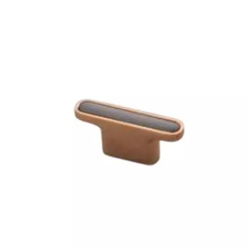 Altitude Cabinet Handle Size 96 mm Metal Body in R.Gold/B.Satin Finish for Home & Office Furniture, 1195