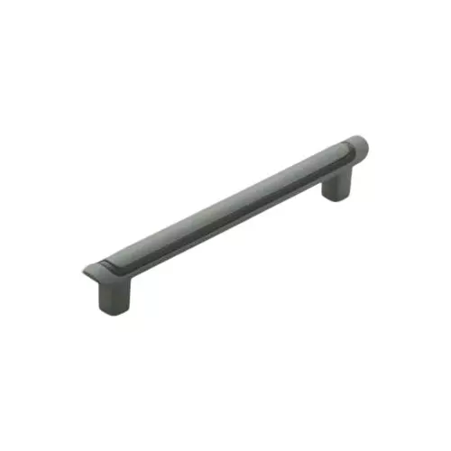Altitude Cabinet Handle Size 160 mm Metal Body in Green/Black Finish for Home & Office Furniture, 1577