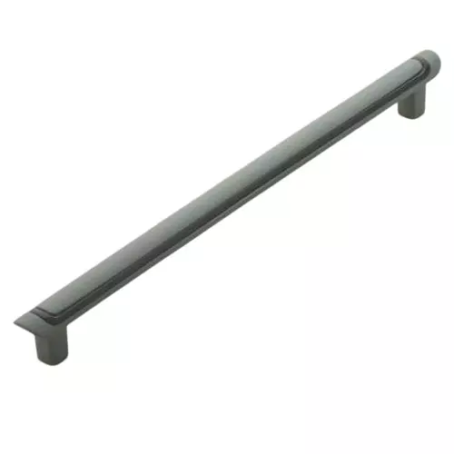 Altitude Cabinet Handle Size 288 mm Metal Body in Green/Black Finish for Home & Office Furniture, 1577