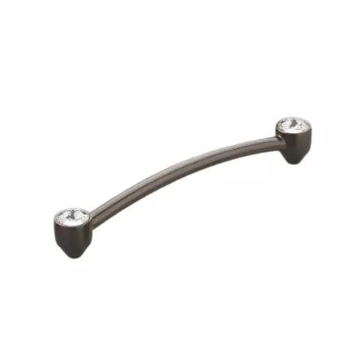 Altitude Cabinet Handle Size 96 mm Metal Body in PVD Black Finish for Home & Office Furniture, 7001