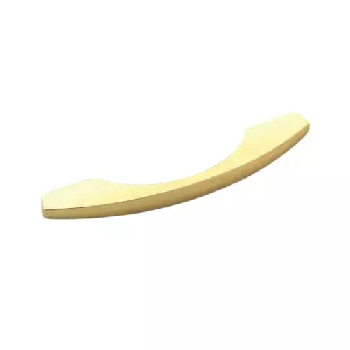 Altitude Cabinet Handle C-Doom Series Size 96 mm Metal Body in Gold Finish for Home & Office Furniture