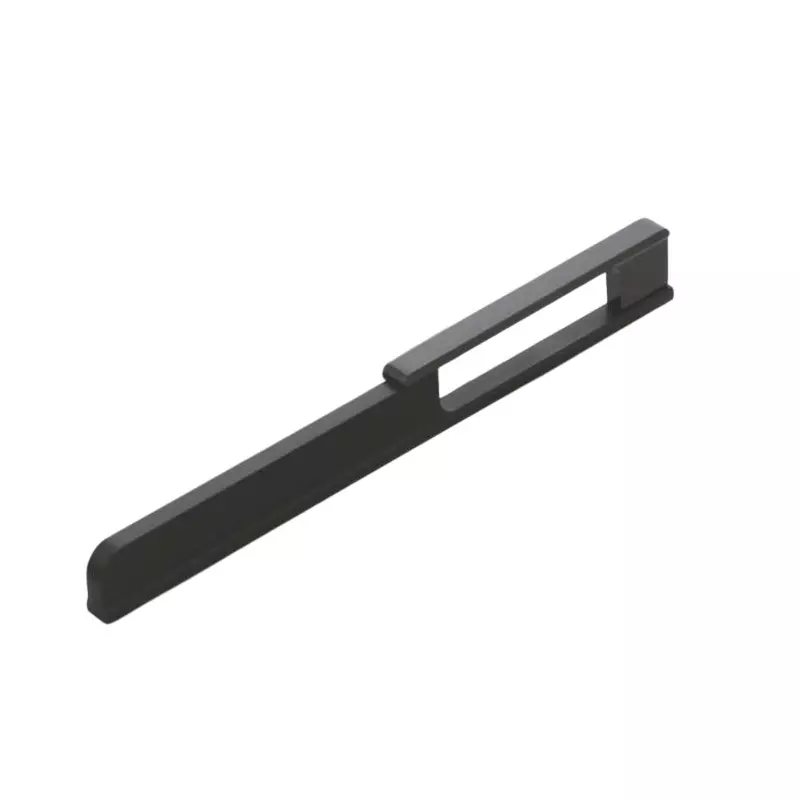 Altitude Wardrobe Handle Size 24 inch (609.6 mm) Metal Body PVD Black Finish for Home & Office Furniture, P-031