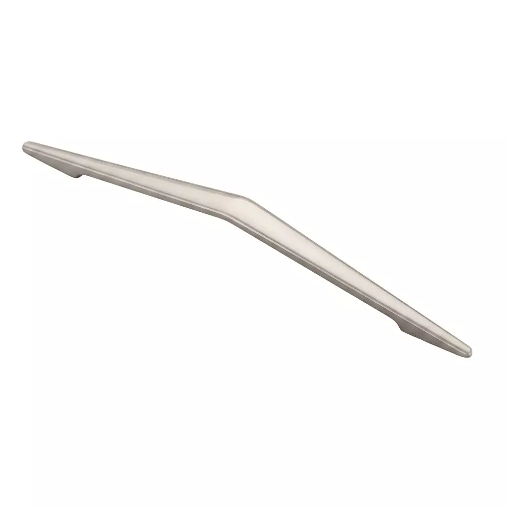 Paras BREZZA Cabinet Handle 224 mm Hole to Hole Distance Zinc Material Silver Satin Finish, 1378