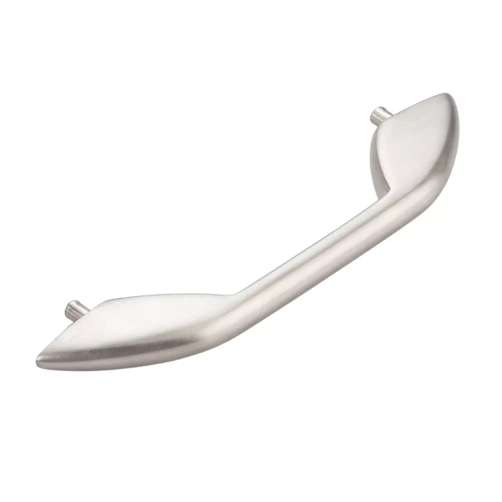 Paras CROWN Zinc Cabinet Handle Silver Satin (S.S) Finish, 1417 (Hole to Hole Distance: 96 - 288 mm)