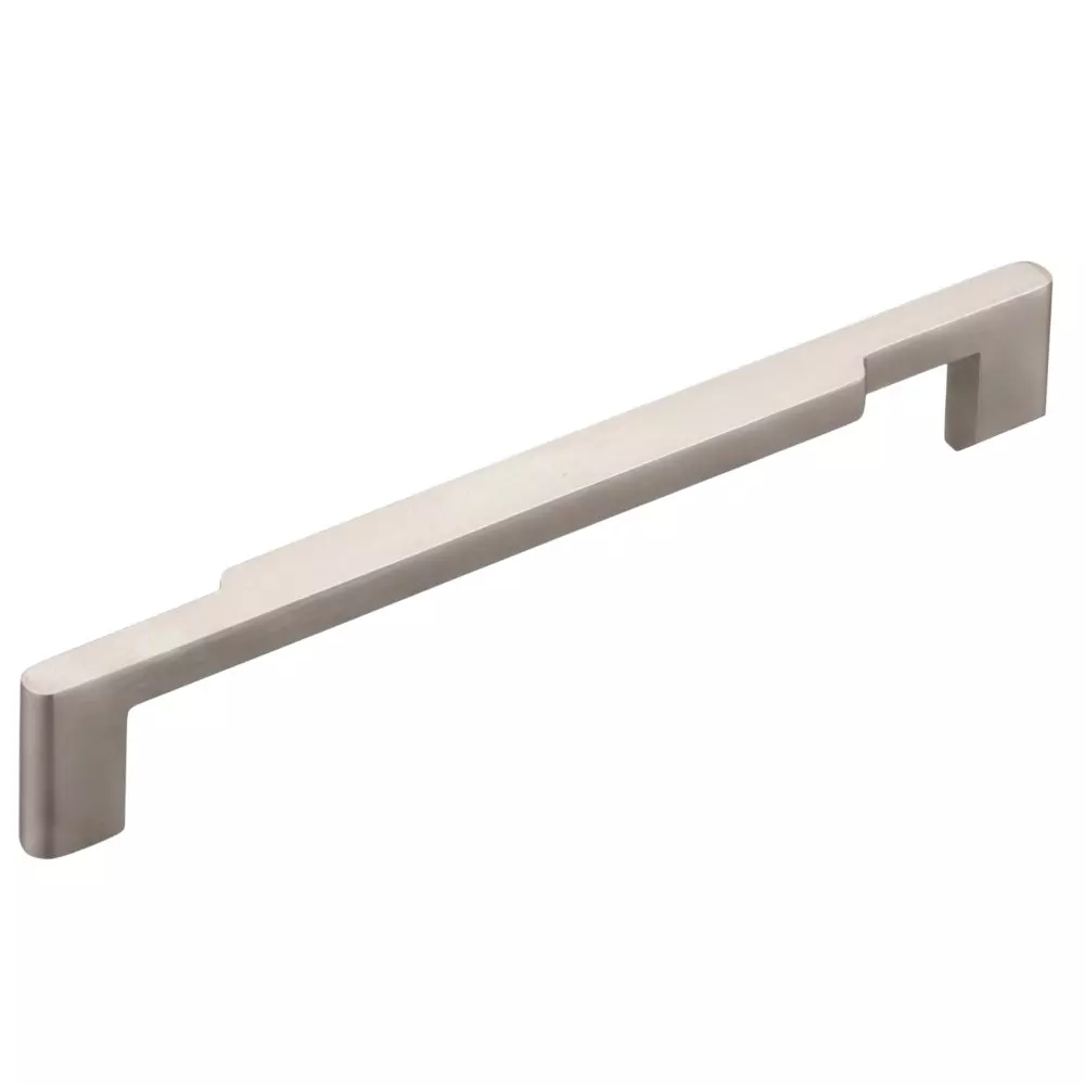 Paras CROSS CUT Cabinet Handle 160 mm Size Steel Material Silver Satin Finish, 1567
