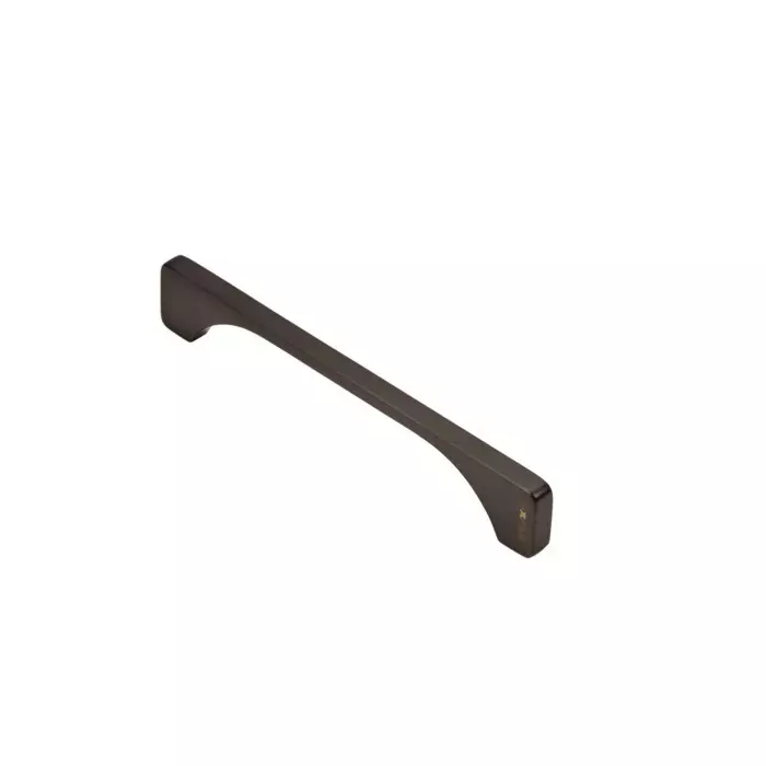 Hafele Drawer Handle Aeries Series 160 mm Hole Spacing Brass Material Anthracite Finish, 100.05.011