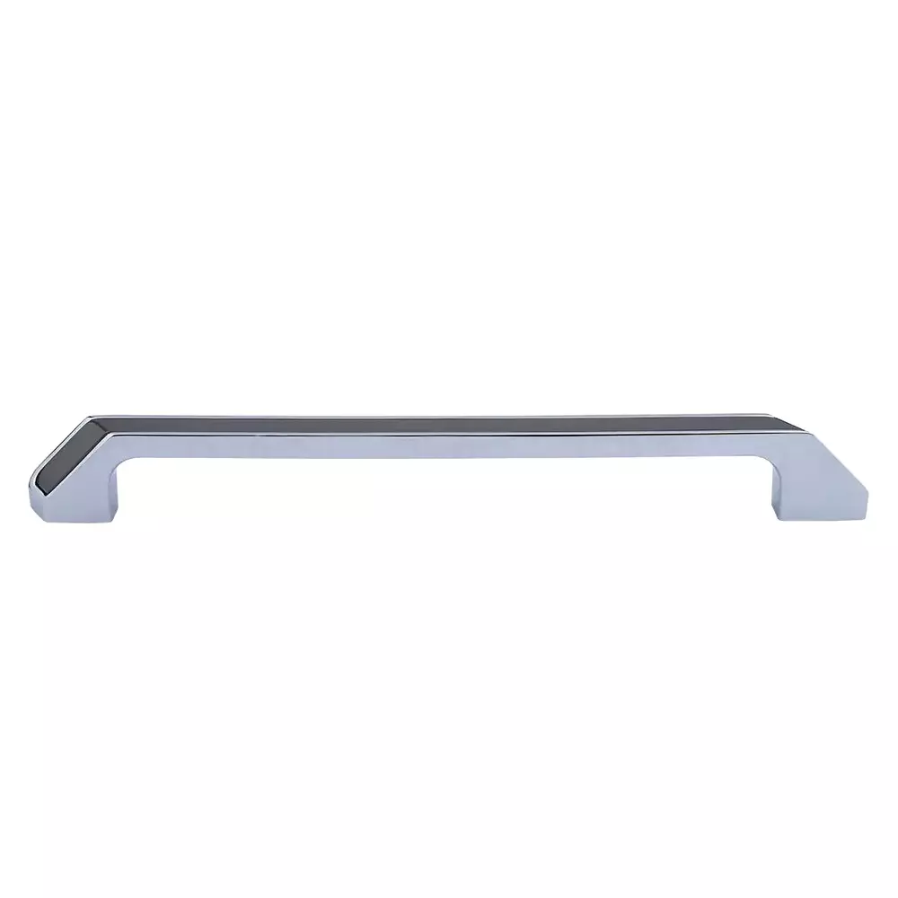 Magmus Cabinet Handle MHR-145 96 mm (3.77 inch) Zinc Chrome Polish, 96107145.1308