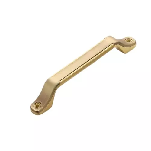 Altitude Cabinet Handle Thar Sreies Size 96 mm Metal Body Gold/AB Finish Front Screw Type for Home & Office Furniture