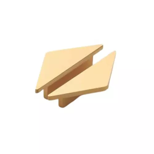 Altitude Wardrobe Handle Pelican Series Size 450 mm Metal Body Silk Gold/PVD Gold Finish for Home & Office Furniture