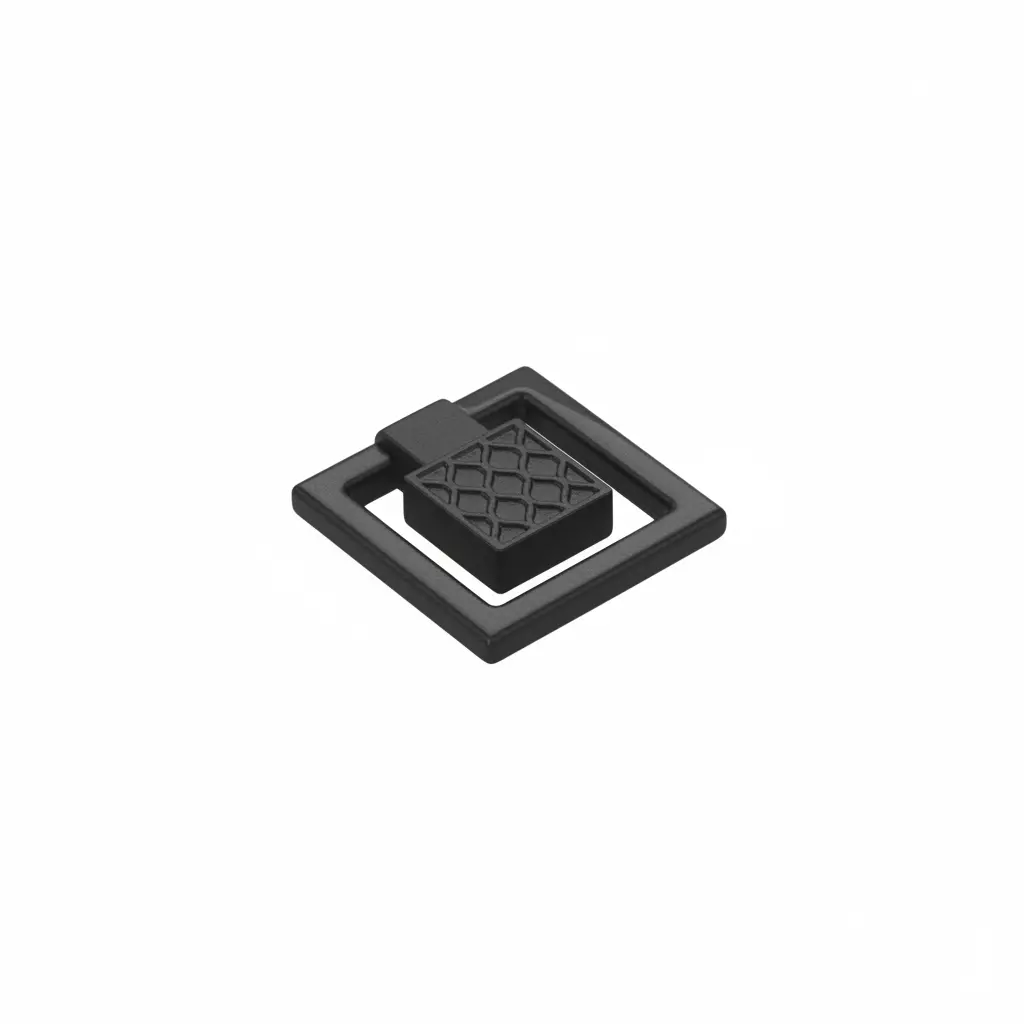 Altitude Drawer Chest Handle Standard Size Metal Body China Black Finish for Home & Office Furniture, 702