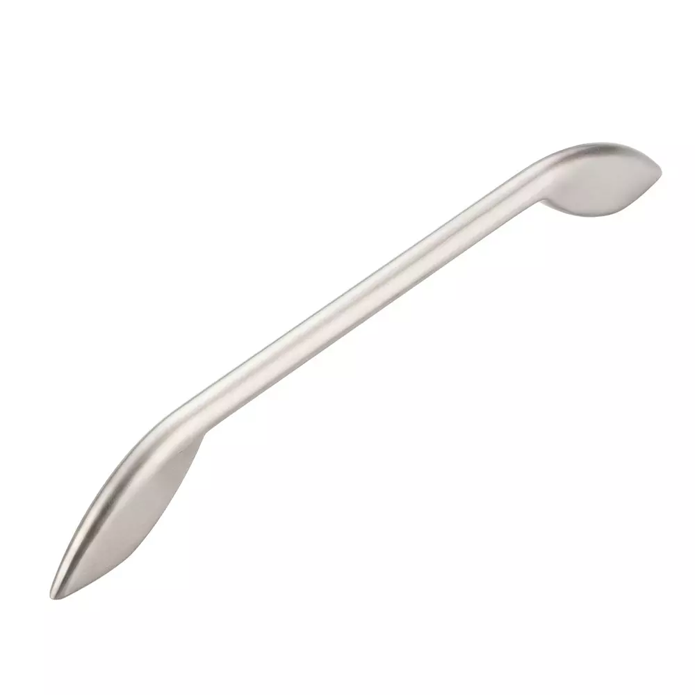 Paras CROWN Cabinet Handle 224 mm Hole to Hole Distance Zinc Material Silver Satin (S.S) Finish, 1417