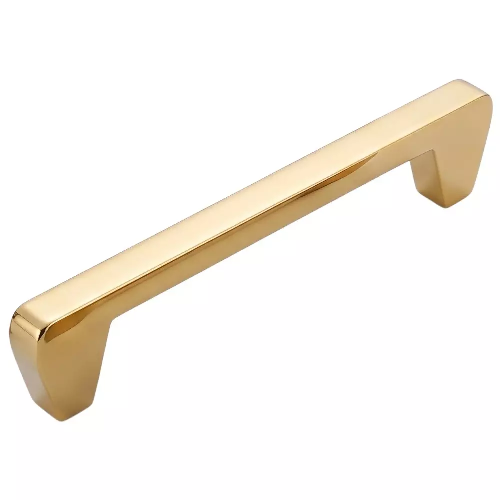 Paras TRIANGLE LEG Cabinet Handle 160 mm Size Steel Material PVD Gold Finish, 1523