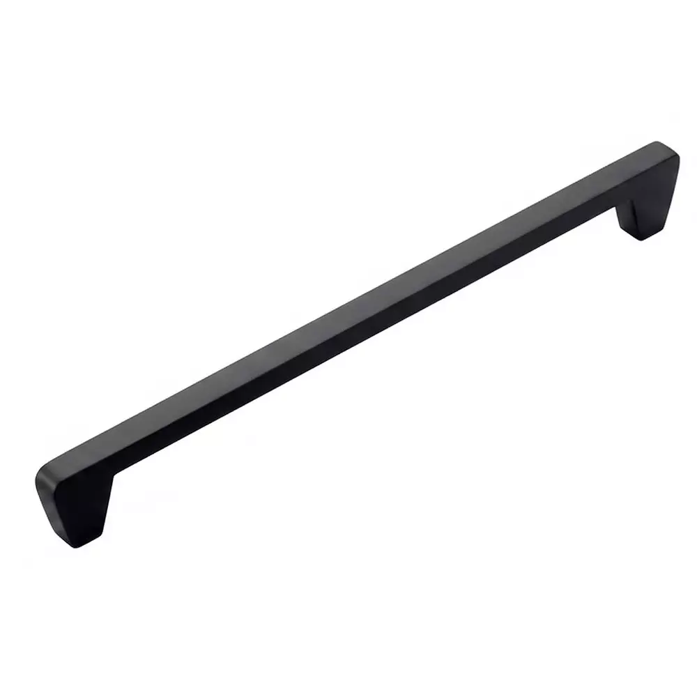 Paras TRIANGLE LEG Cabinet Handle 224 mm Size Steel Material Black Matt Finish, 1523