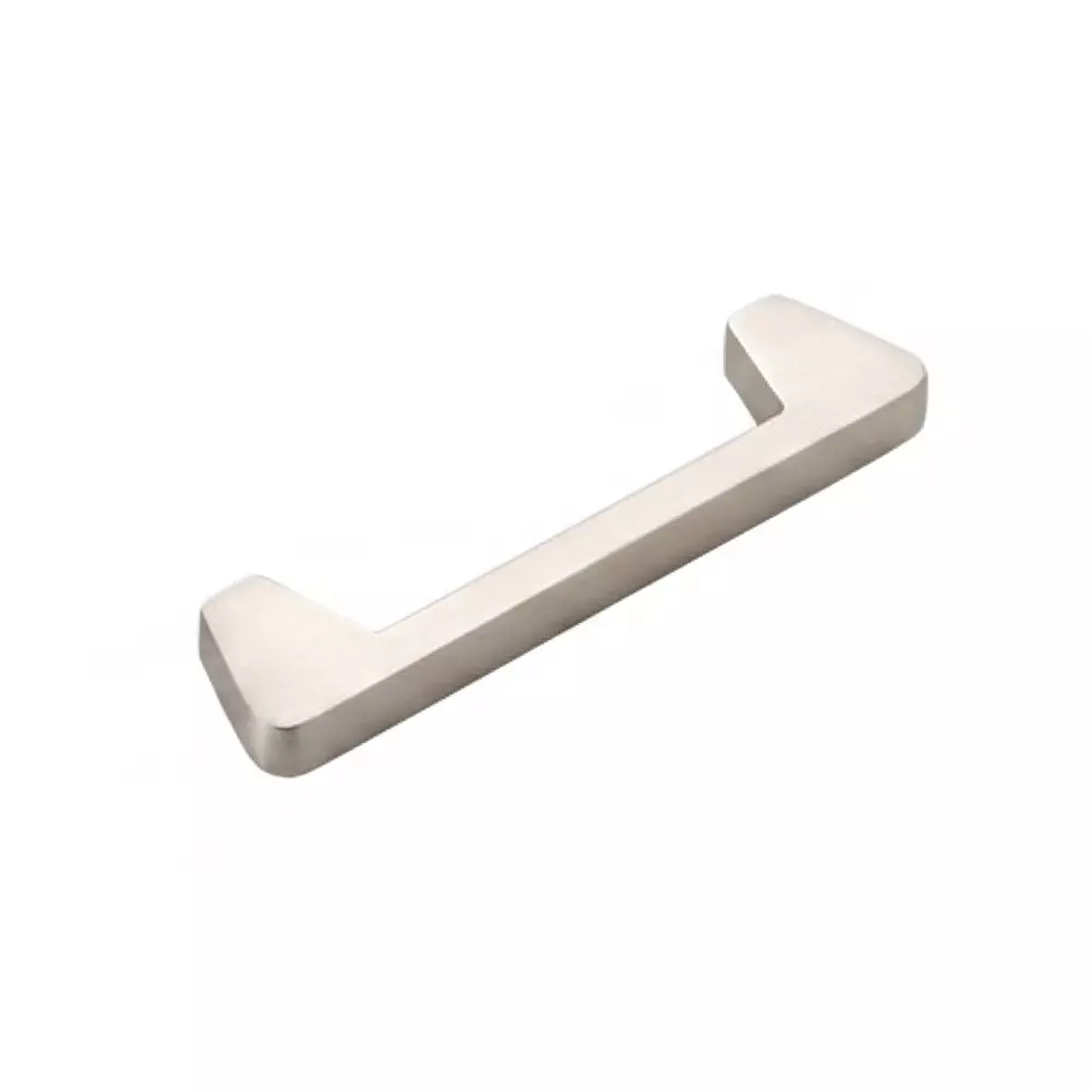 Paras TRIANGLE LEG Cabinet Handle 96 mm Size Steel Material Silver Satin Finish, 1523