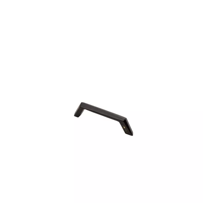 Hafele Drawer Handle Aeries Series 96 mm Hole Spacing Brass Material Matt Black Finish, 100.05.040
