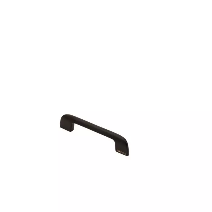 Hafele Drawer Handle Aeries Series 96 mm Hole Spacing Brass Material Matt Black Finish, 100.05.070