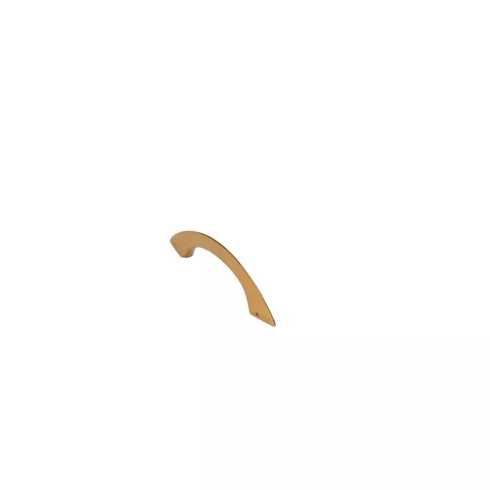 Hafele Drawer Handle Aeries Series 96 mm Hole Spacing Brass Material Gold Finish, 100.05.130