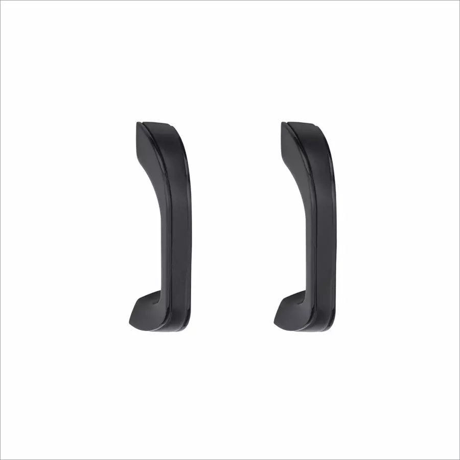 Atom Zinc Black Glossy Finish Cabinet/Drawer Handle, CH-ZN-252-BLK-04