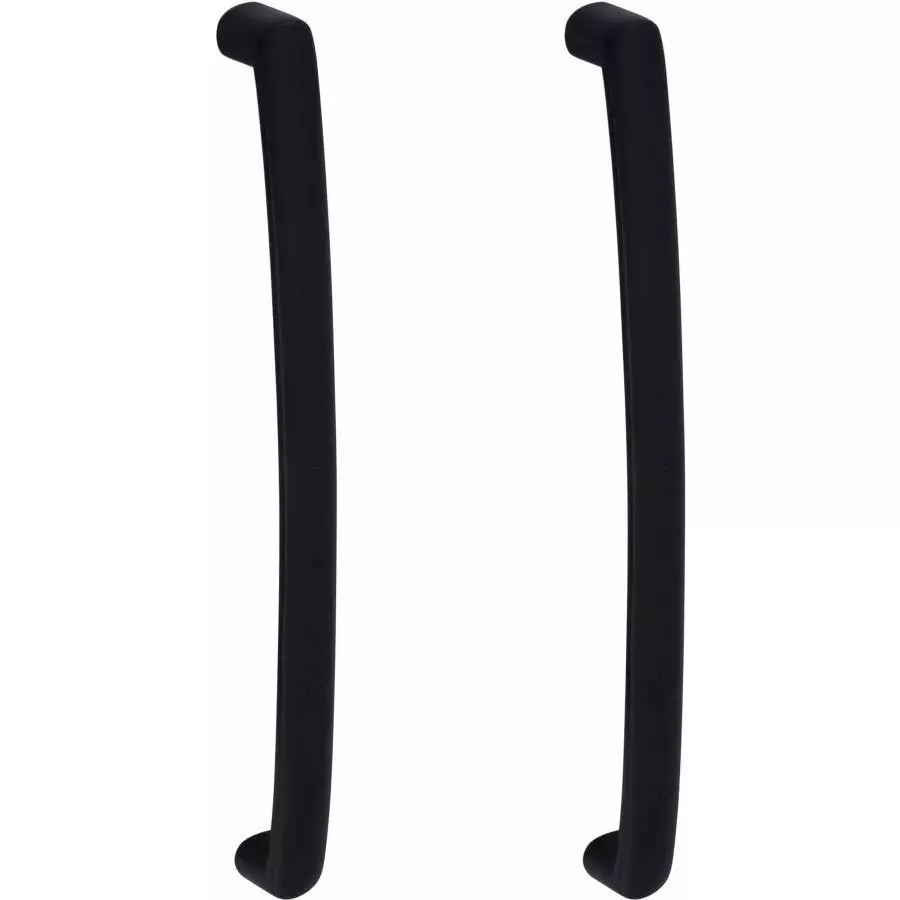 Atom Zinc Black Matte Finish Cabinet/Drawer Handle, CH-ZN-536-BLK-10-102