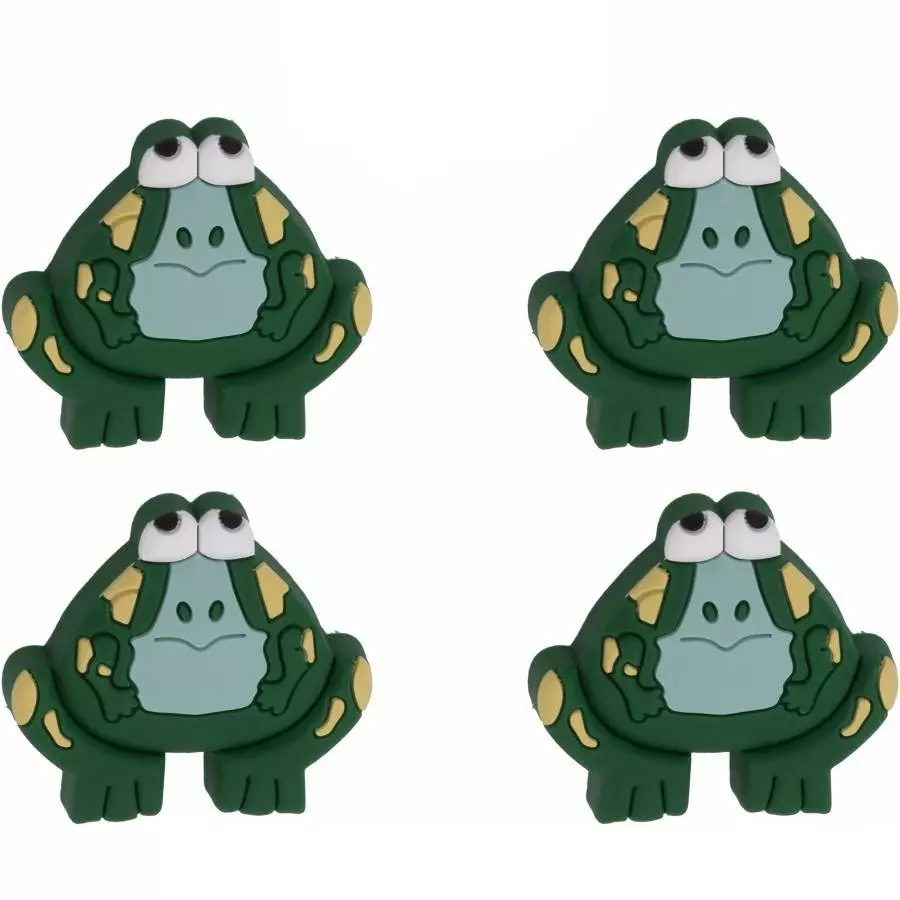 Atom Frog Zinc Green Matte Finish Cabinet/Drawer Knob, KB-CHILD-FROG