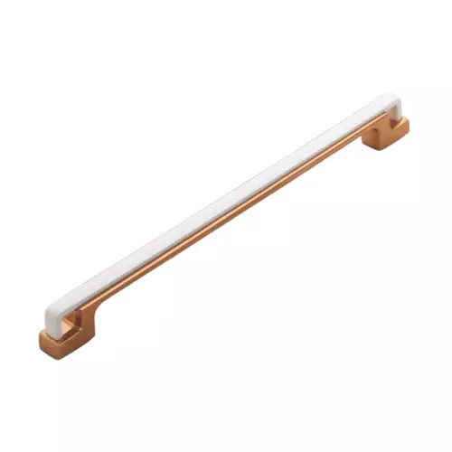 Altitude Metal Cabinet Handle Size 352 mm in RG/White Finish for Home & Office Furniture, 122