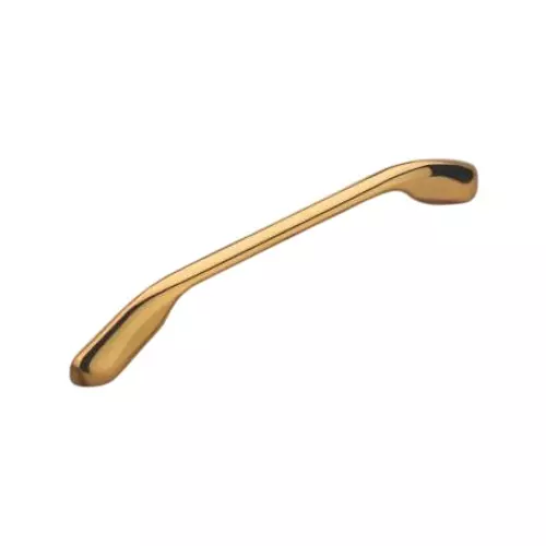 Altitude Cabinet Handle Size 96 mm Metal Body in Gold Finish for Home & Office Furniture, 1508