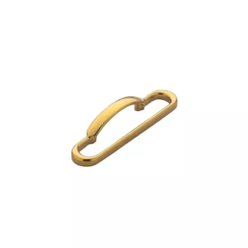 Altitude Cabinet Handle Size 160 mm Metal Body in PVD Gold Finish for Home & Office Furniture, 7147