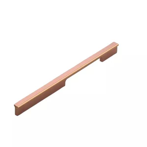 Altitude Wardrobe Handle Glanza Series Size 200 mm Metal Body PVD R.Gold TT Finish for Home & Office Furniture