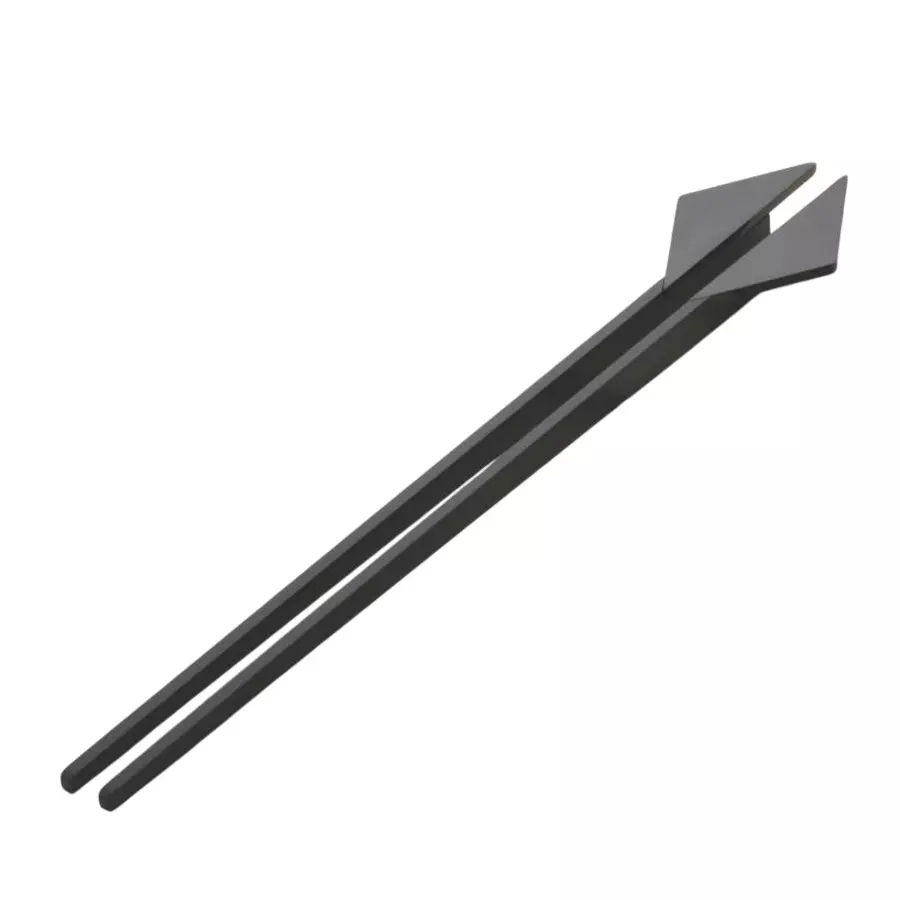 Altitude Wardrobe Handle Pelican Series Size 900 mm Metal Body Silk Black/PVD Black Finish for Home & Office Furniture