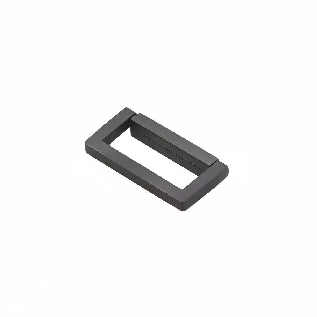 Altitude Drawer Chest Handle Square Series Size 4 inch (101.6 mm) Stainless Steel Body Z.Black Finish for Home & Office Furniture