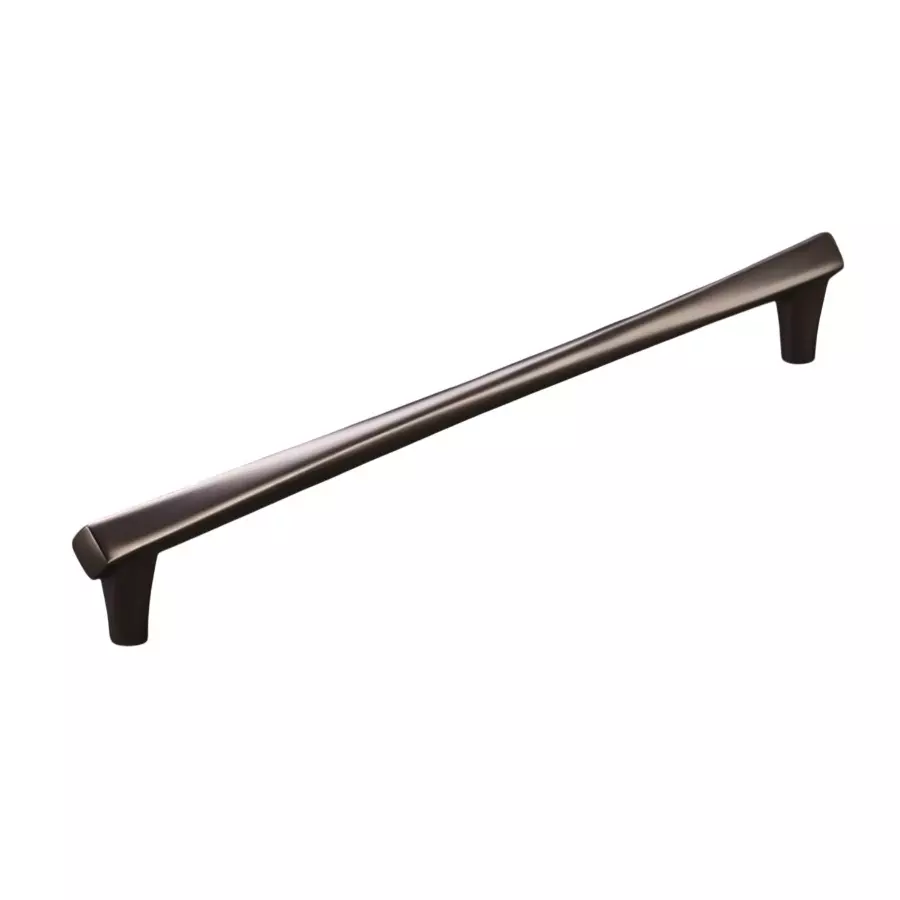 Paras TWIST Zinc Cabinet Handle Satin Black Finish, 1518 (Size: 96 - 288 mm)