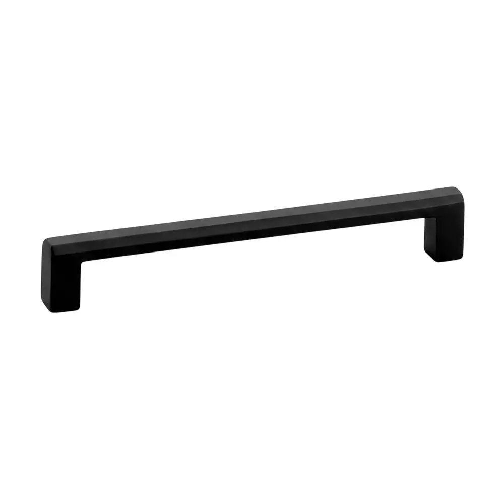 Paras SIGMA Cabinet Handle 160 mm Size Steel Material Black Matt Finish, 1571