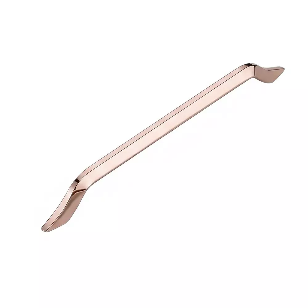 Paras WAVE Cabinet Handle 224 mm Size Steel Material PVD Rosegold Finish, 1574