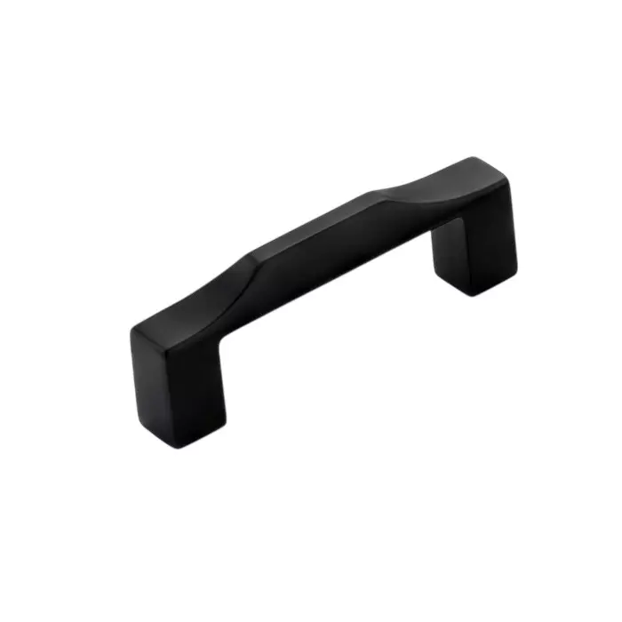 Paras ROMAN Steel Cabinet Handle Black Matt Finish, 1590 (Hole to Hole Distance: 96 - 288 mm)